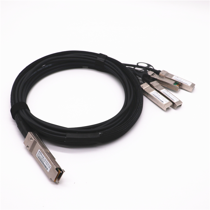 DAC高速铜缆100G QSFP28 转QSFP28 无源铜芯堆叠线缆 30AWG