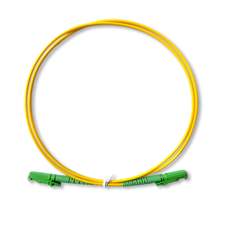 光纤跳线E2000-E2000 单模双芯OS2跳线APC端面 线径3.0mm 9/125um PVC